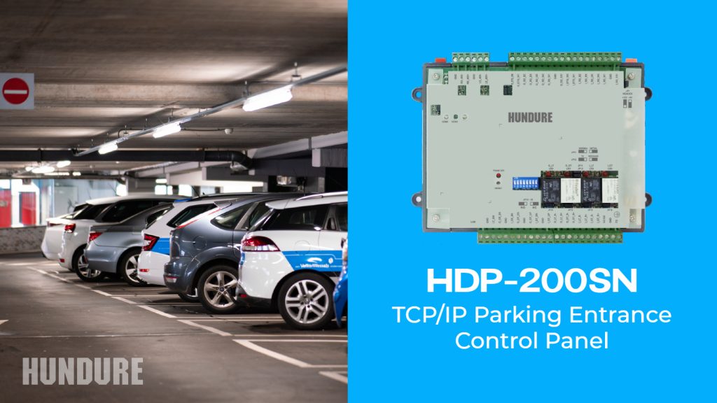 Hundure の HDP-200SN 駐車場(chǎng)入口コントロールパネル 2 HDP 200SN EN 02